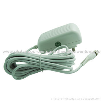 30W 12V/2.5A AC to DC Power Adapter with White Shell, 3.5m Cord, Asian Plug